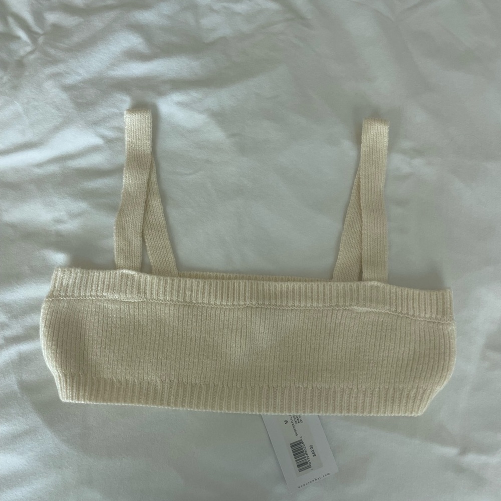 NWT danielle Bernstein knit bra top - Picture 1 of 2